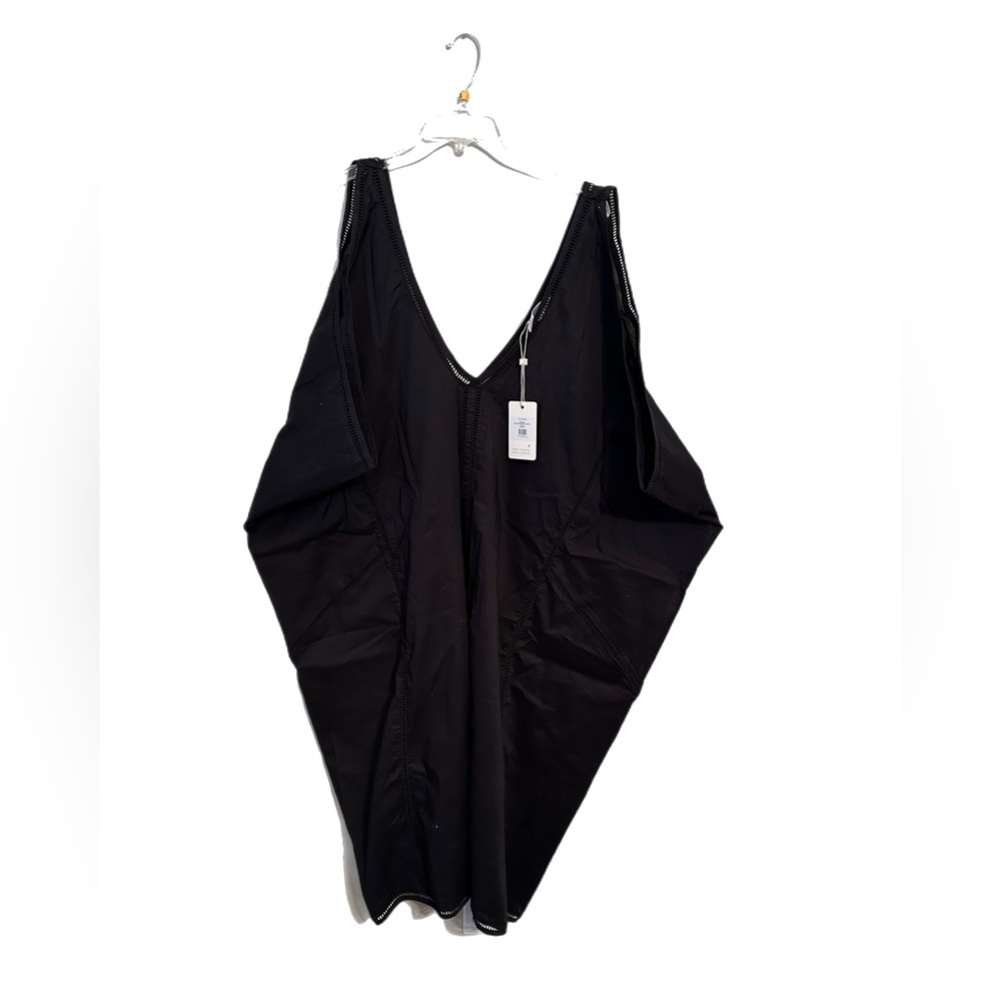 ArteSānds Land's End NWT Black Wagner Beach Dress Cover up Size 20 - 22 - Picture 4 of 7